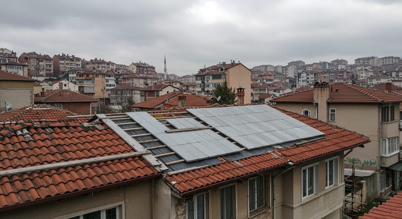 Mamak çatı yenileme — eski yapı stoğunda kiremit söküm ve galvaniz kenet çatı dönüşümü, Ankara doğu ilçe